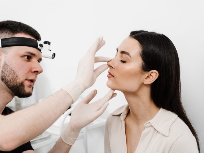 Rhinoplasty is surgical procedure that involves altering shape of nose to improve appearance and enhance breathing. ENT consultation before rhinoplasty plastic surgery.